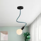 Creative Flex flexible tube petrol blue RM78 with textile lining