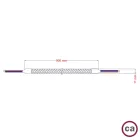 Creative Flex flexible tube, silver RM02 fabric cover