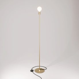 MAG-Y floor lamp with round metal base