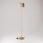 MAG-Y floor lamp with round metal base and Athena shade