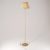 MAG-Y floor lamp with round metal base and Impero M shade