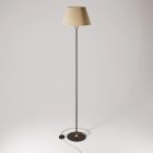 MAG-Y floor lamp with round metal base and Impero M shade