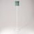 MAG-Y floor lamp with round metal base and Cilindro M shade