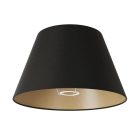MAG-Y floor lamp with round metal base and Impero M shade
