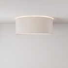 Small fabric ceiling lamp - Made in Italy