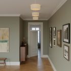 Small fabric ceiling lamp - Made in Italy