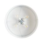 Small fabric ceiling lamp - Made in Italy