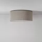Small fabric ceiling lamp - Made in Italy
