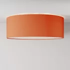 Large fabric ceiling lamp – Made in Italy