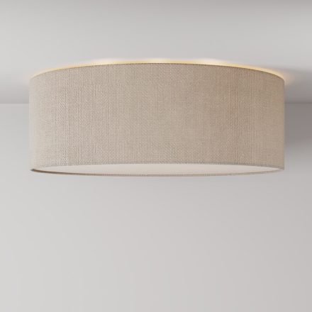 Large fabric ceiling lamp – Made in Italy