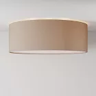Large fabric ceiling lamp – Made in Italy