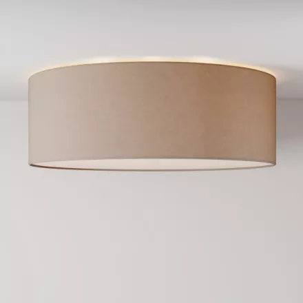 Large fabric ceiling lamp – Made in Italy
