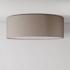 Large fabric ceiling lamp – Made in Italy