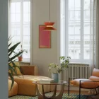 Clessidra fabric lampshade