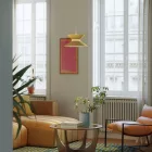 Clessidra fabric lampshade