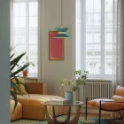 Clessidra fabric lampshade