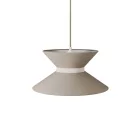 Clessidra fabric lampshade