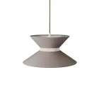 Clessidra fabric lampshade