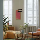 Clessidra fabric lampshade