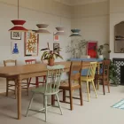 Clessidra fabric lampshade