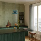 Clessidra fabric lampshade