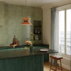 Clessidra fabric lampshade