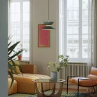 Clessidra fabric lampshade