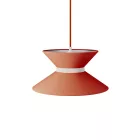 Clessidra fabric lampshade