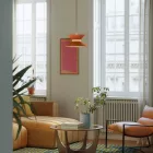 Clessidra fabric lampshade