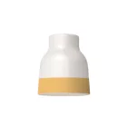 Two-color ceramic Vaso lampshade, Materia collection - Made in Italy