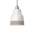 Two-color ceramic Vaso lampshade, Materia collection - Made in Italy