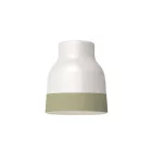 Two-color ceramic Vaso lampshade, Materia collection - Made in Italy
