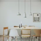 Two-color ceramic Bottiglia lampshade, Materia collection - Made in Italy