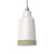 Two-color ceramic Bottiglia lampshade, Materia collection - Made in Italy
