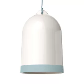   Campana XL two-tone ceramic lampshade, Materia collection - Made in Italy
