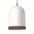 Campana XL two-tone ceramic lampshade, Materia collection - Made in Italy