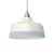 Two-color ceramic Coppa lampshade, Materia collection - Made in Italy