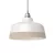 Two-color ceramic Coppa lampshade, Materia collection - Made in Italy