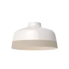 Two-color ceramic Coppa lampshade, Materia collection - Made in Italy