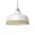 Two-color ceramic Coppa lampshade, Materia collection - Made in Italy