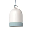 Campana Mini XS two-color ceramic lampshade, Materia collection - Made in Italy