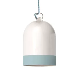   Campana Mini XS two-color ceramic lampshade, Materia collection - Made in Italy