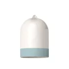 Campana Mini XS two-color ceramic lampshade, Materia collection - Made in Italy