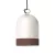 Campana Mini XS two-color ceramic lampshade, Materia collection - Made in Italy