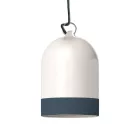 Campana Mini XS two-color ceramic lampshade, Materia collection - Made in Italy