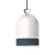 Campana Mini XS two-color ceramic lampshade, Materia collection - Made in Italy