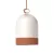 Campana Mini XS two-color ceramic lampshade, Materia collection - Made in Italy