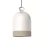 Campana Mini XS two-color ceramic lampshade, Materia collection - Made in Italy