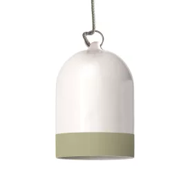   Campana Mini XS two-color ceramic lampshade, Materia collection - Made in Italy