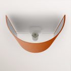Ventola wall lamp with fabric shade - Made in Italy
